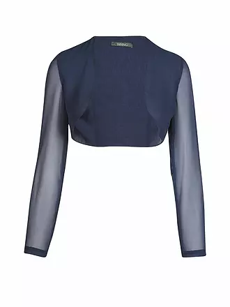 SWING | Bolero in chiffon | blau